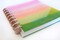 2025 Planner - Horizontal Layout, Disc Bound - "Rainbow Glitz" (#701)